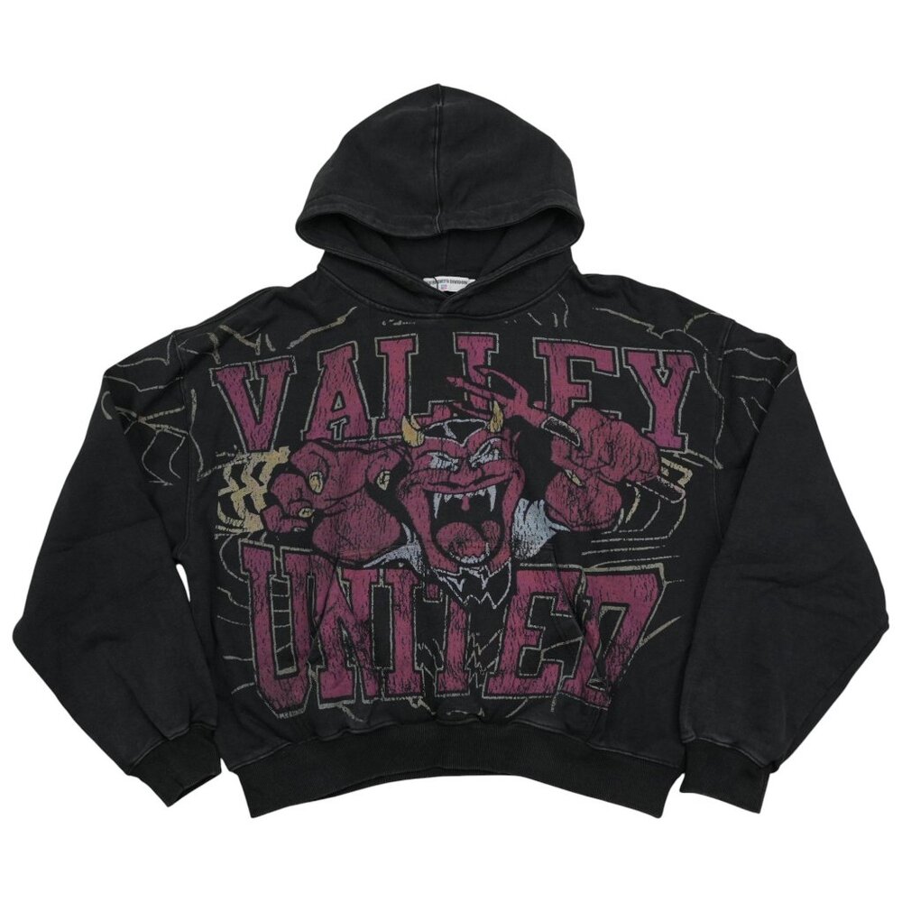 Vale Forever Valley Mascot Pullover Hoodie Vintage Black